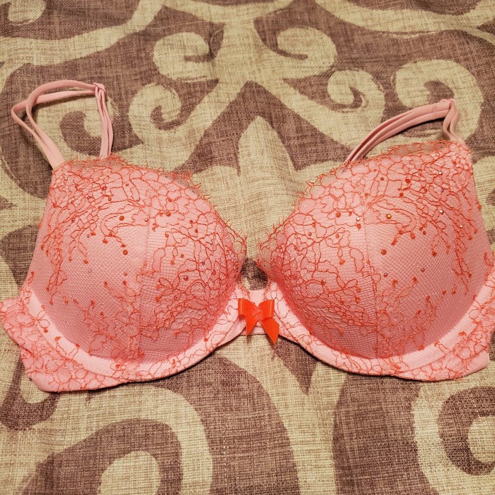 VS Very Sexy pink push up bra 32B